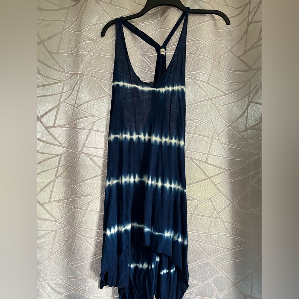 Blue dress